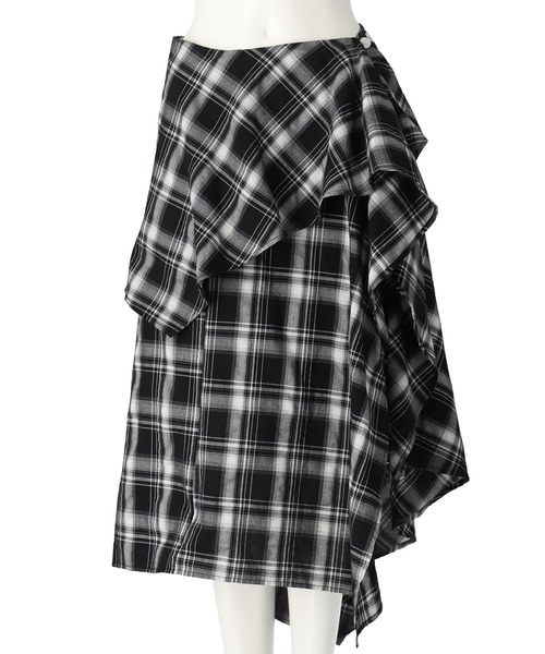 CHANELバラ模様 ブラック フレアスカート34 スカート - プレタポルテ — ファッション | CHANEL