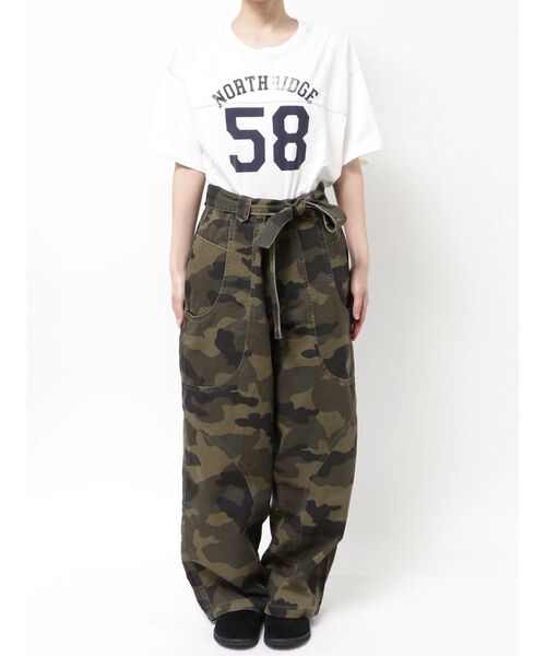 Ungrid（アングリッド）の「ミリタリーデザインパンツ（その他パンツ・レディース・その他1/アイボリー・MEDIUM/SMALL）」の6枚目の写真