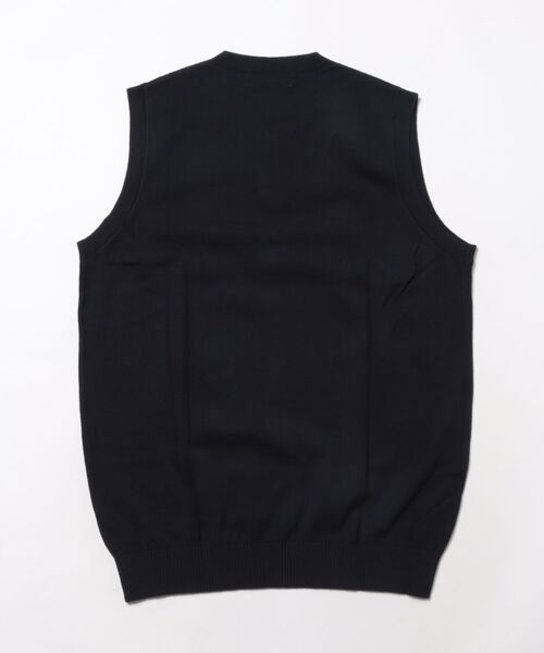 CHOPIN(ショパン)の「男女共用 Vネックニットベスト(ベスト・キッズ・ネイビー・140cm/150cm/160cm)」の2枚目の写真