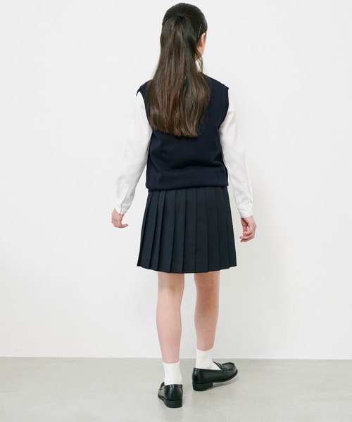 CHOPIN(ショパン)の「男女共用 Vネックニットベスト(ベスト・キッズ・ネイビー・140cm/150cm/160cm)」の7枚目の写真