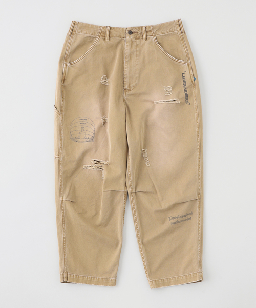 セール】LIBERAIDERS for JOURNAL STANDARD DAMAGE SARROUEL