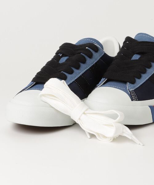 Hombre Nino（オンブレニーニョ）の「Hombre Nino PRO-Keds ROYAL PLUS SUEDE LO HN0251-AC0004（スニーカー・メンズ・ネイビー・28.5cm/28cm/26.5cm/29cm/27.5cm/27cm/26cm）」の2枚目の写真