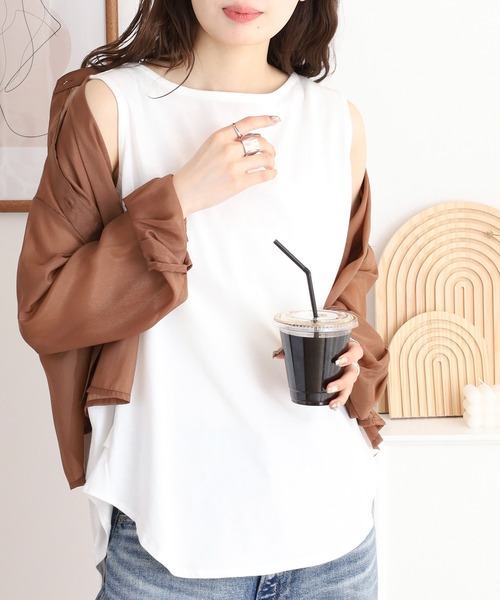 kudos ノースリーブ セール】Levi's/リーバイス BOXY ノースリーブ グレー TRIBLEND
