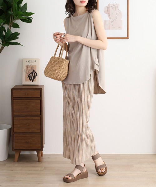 38 ARCHIVIO 通気撥水ノースリーブ　nicea 最新入荷 38 nicea 通気撥水ノースリーブ ARCHIVIO レディース