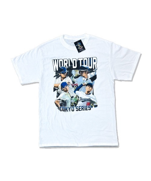 WORLD TOUR TEE WHITE [HG250411] — белая футболка World Tour
