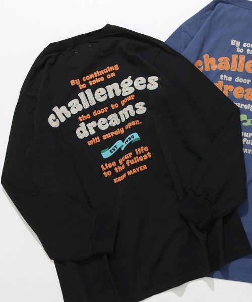 KRIFF MAYER Lady's Collection(クリフメイヤーレディースコレクション)の「【本体綿100%】発泡プリントAラインチュニック(Tシャツ/カットソー・レディース・オレンジ/ライトグリーン/カラフル/ブラック/オフホワイト/グレー/ブルー・MEDIUM/LARGE)」の4枚目の写真