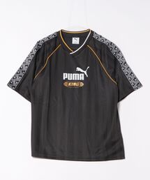 PUMA ウェア プーマウェア M KING RELAXED FOOTBALL JERSEY ショートスリーブ 633985 ABC-MART限定 01BK