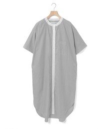 MidiUmi | MidiUmi クレリックストライプシャツワンピース(ワンピース)