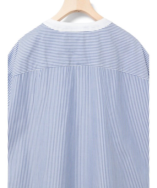 MidiUmi(ミディウミ)の「MidiUmi クレリックストライプシャツワンピース(ワンピース・レディース・ベージュ/ブラック/ライトブルー・FREE)」の20枚目の写真