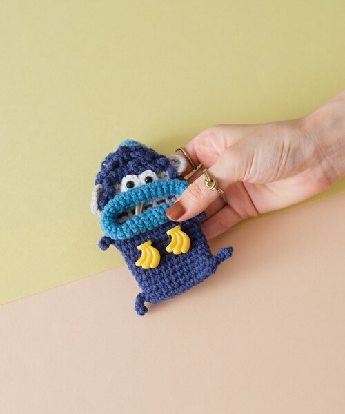 たかはしかえで　KEY ONEW セット もじゃ 毛糸のキーケース（キーケース/キーアクセサリー