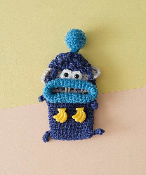 BIRTHDAY BAR(バースデイバー)の「もじゃ 毛糸のキーケース(キーケース/キーアクセサリー・レディース・ピンク系その他/ブルー/ピンク/レッド/グレー・0)」の11枚目の写真