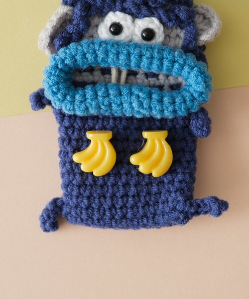 BIRTHDAY BAR(バースデイバー)の「もじゃ 毛糸のキーケース(キーケース/キーアクセサリー・レディース・ピンク系その他/ブルー/ピンク/レッド/グレー・0)」の14枚目の写真