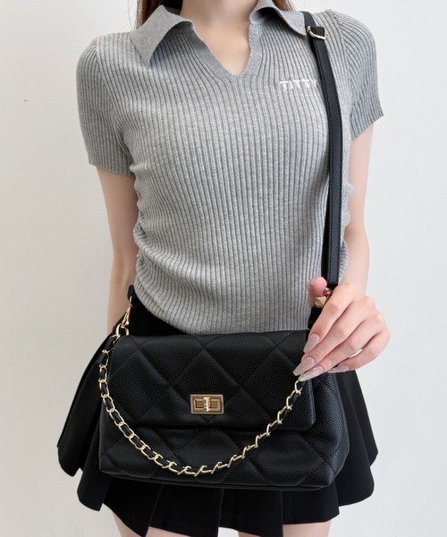 クラシカルキルティングバッグ（ショルダーバッグ）｜TITTY&CO.（ティ