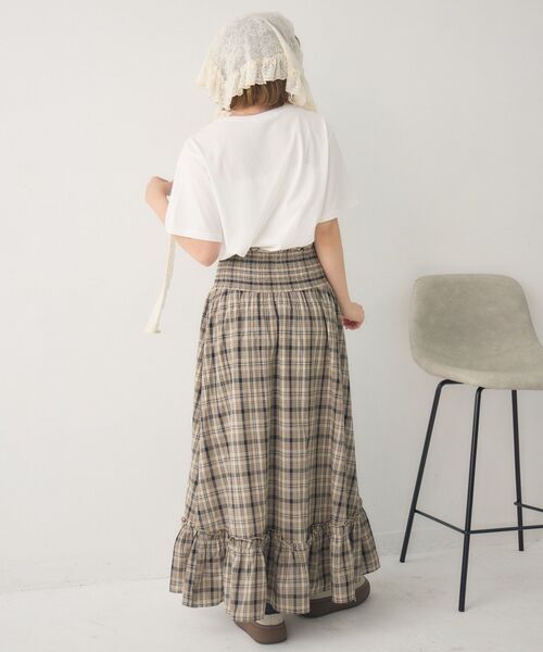 RETRO GIRL(レトロガール)の「【接触冷感】アソートプリントTEE(Tシャツ/カットソー・レディース・オフホワイト/チャコールグレー/ベージュ/ホワイト系その他・FREE)」の10枚目の写真