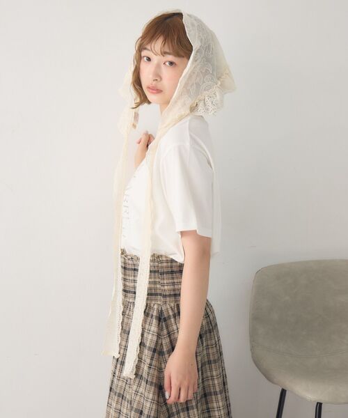 RETRO GIRL(レトロガール)の「【接触冷感】アソートプリントTEE(Tシャツ/カットソー・レディース・オフホワイト/チャコールグレー/ベージュ/ホワイト系その他・FREE)」の15枚目の写真