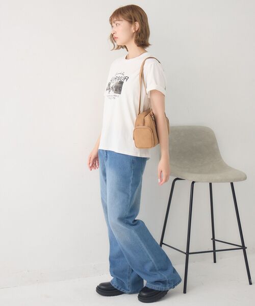 RETRO GIRL(レトロガール)の「【接触冷感】アソートプリントTEE(Tシャツ/カットソー・レディース・オフホワイト/チャコールグレー/ベージュ/ホワイト系その他・FREE)」の19枚目の写真