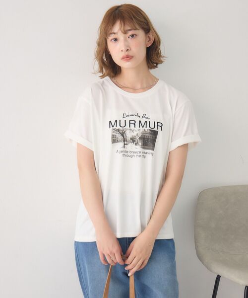 RETRO GIRL(レトロガール)の「【接触冷感】アソートプリントTEE(Tシャツ/カットソー・レディース・オフホワイト/チャコールグレー/ベージュ/ホワイト系その他・FREE)」の20枚目の写真