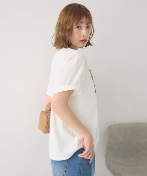 RETRO GIRL(レトロガール)の「【接触冷感】アソートプリントTEE(Tシャツ/カットソー・レディース・オフホワイト/チャコールグレー/ベージュ/ホワイト系その他・FREE)」の21枚目の写真