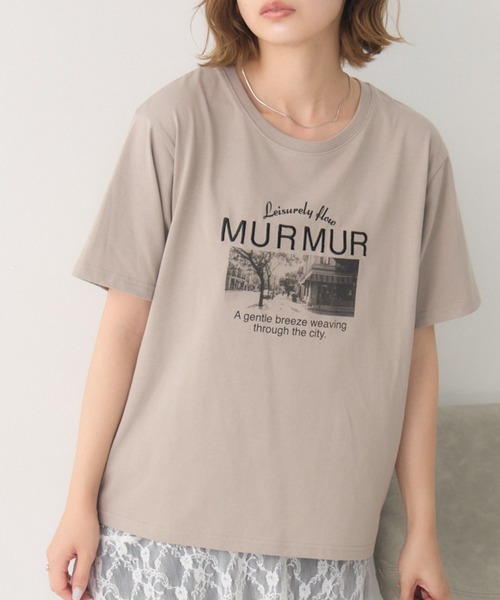 RETRO GIRL(レトロガール)の「【接触冷感】アソートプリントTEE(Tシャツ/カットソー・レディース・オフホワイト/チャコールグレー/ベージュ/ホワイト系その他・FREE)」の4枚目の写真