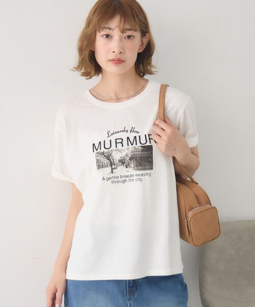 RETRO GIRL(レトロガール)の「【接触冷感】アソートプリントTEE(Tシャツ/カットソー・レディース・オフホワイト/チャコールグレー/ベージュ/ホワイト系その他・FREE)」の6枚目の写真