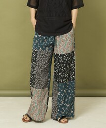 Freada（フリーダ）の「Freada/フリーダ パッチワーク イージーパンツ（その他パンツ）」