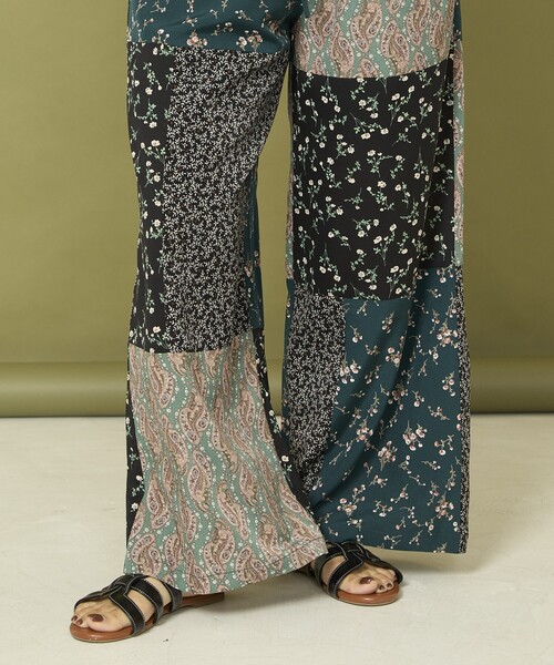 セール】Freada/フリーダ パッチワーク イージーパンツ（その他パンツ