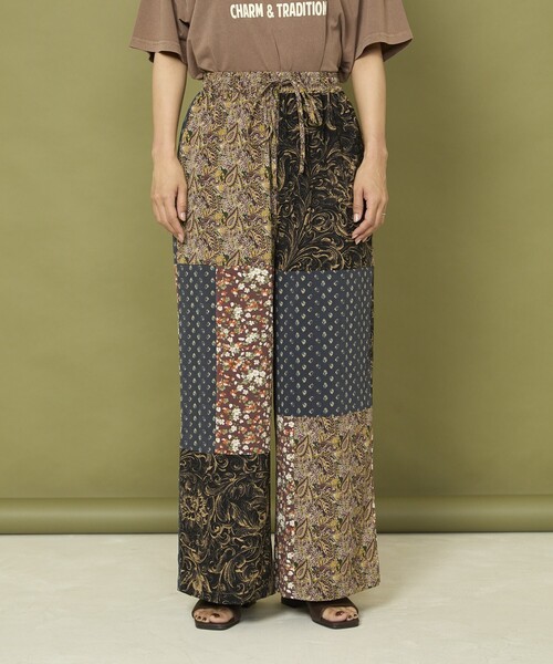 セール】Freada/フリーダ パッチワーク イージーパンツ（その他パンツ