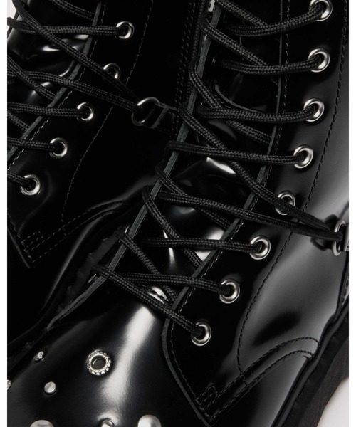 Dr. Martens(ドクターマーチン)の「Dr. Martens/ドクターマーチン JADON HI ハードウェア 10 ホール ブーツ 42094001(ブーツ・メンズ・ブラック・UK5/UK4/UK3/UK10/UK9/UK8/UK7/UK6)」の8枚目の写真