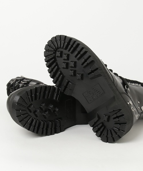 Dr. Martens(ドクターマーチン)の「Dr. Martens/ドクターマーチン JADON HI ハードウェア 10 ホール ブーツ 42094001(ブーツ・メンズ・ブラック・UK5/UK4/UK3/UK10/UK9/UK8/UK7/UK6)」の10枚目の写真