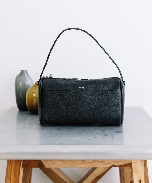 Beau're(ヴュレ)の「【BEAURE/ビュレ】Simple ボストン Bag(ボストンバッグ・レディース・イエロー/ブラウン/ブラック・FREE)」の1枚目の写真