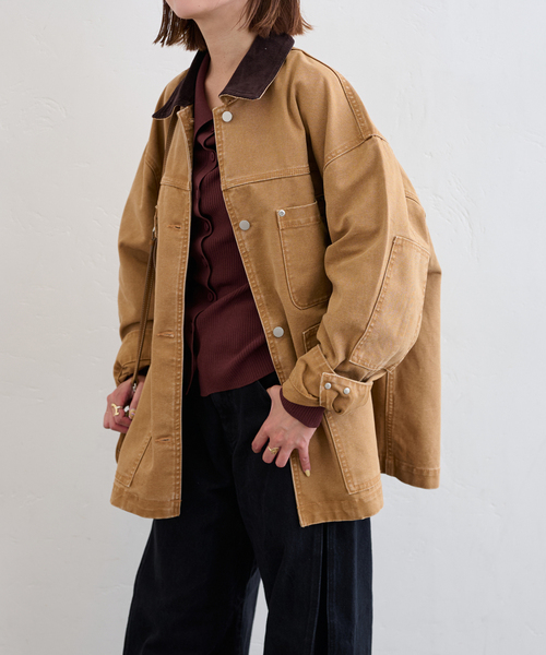 ウッシーさん専用　クライミー　メルトンカバーオールジャケット カバーオールジャケット（その他アウター）｜U by SPICK&SPAN