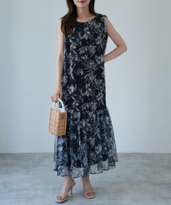 ワンピース Anemone Ruffled Long Dress Her lip to S Anemone Ruffled Long Dress（ワンピース）｜Her lip to（ハー