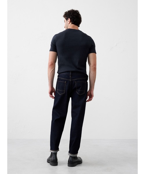 BANANA REPUBLIC FACTORY STORE（バナナリパブリック ファクトリーストア）の「BANANA REPUBLIC FACTORY STORE　　ミニリブ クルーネックTシャツ（Tシャツ/カットソー・メンズ・ネイビー/ブラック/アイボリー/ブルー/オリーブ・XL/M/L/S）」の6枚目の写真