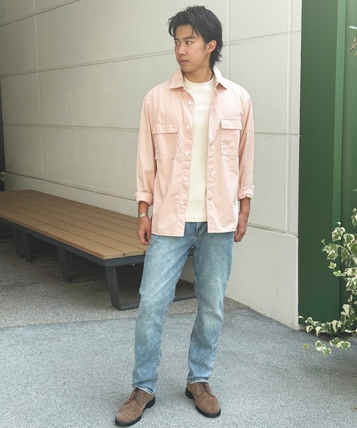 BANANA REPUBLIC FACTORY STORE（バナナリパブリック ファクトリーストア）の「BANANA REPUBLIC FACTORY STORE　　ミニリブ クルーネックTシャツ（Tシャツ/カットソー・メンズ・ネイビー/ブラック/アイボリー/ブルー/オリーブ・XL/M/L/S）」の11枚目の写真