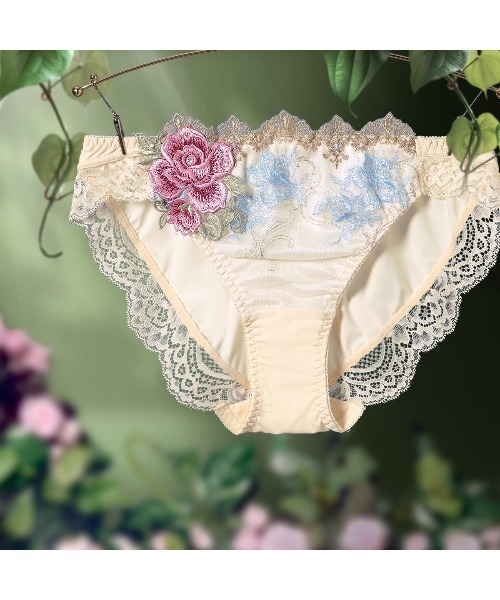 HIMICO（ヒミコ）の「ヒミコ 029シリーズ レギュラーショーツ M~LL（ショーツ・レディース・クリーム/ミント/ネイビー・MEDIUM/LARGE/X-LARGE）」の2枚目の写真