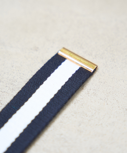 Rouge vif(ルージュヴィフ)の「【HADDON&JONES/ハッドンアンドジョーンズ】バックルベルト(ベルト・レディース・ダークブラウン/ネイビー・フリー)」の5枚目の写真