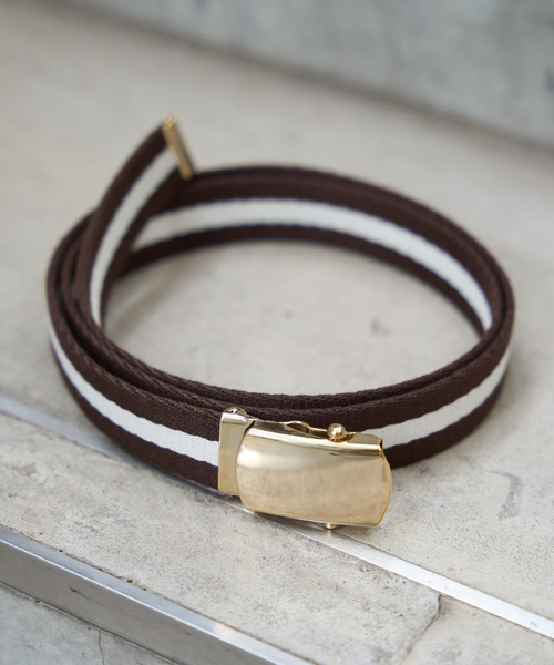 Rouge vif(ルージュヴィフ)の「【HADDON&JONES/ハッドンアンドジョーンズ】バックルベルト(ベルト・レディース・ダークブラウン/ネイビー・フリー)」の6枚目の写真