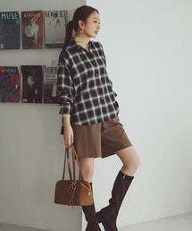 NATURAL BEAUTY BASIC | ◇【Oggi掲載】シアーカットソーシリーズ ハイネック(Tシャツ/カットソー)