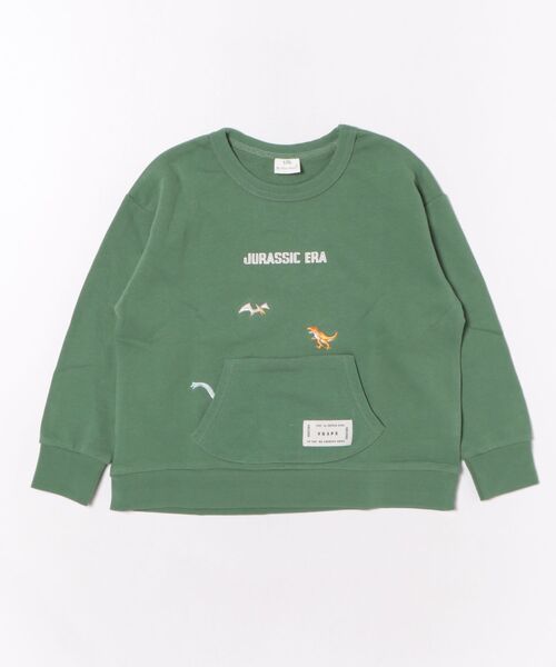 SKAPE（エスケープ）の「ｼﾞｭﾗｼｯｸﾄﾚｰﾅｰ（スウェット・キッズ・グリーン/ブラック・100cm/90cm/120cm/110cm/130cm）」の3枚目の写真