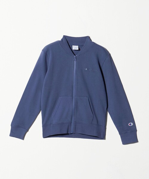 Champion(チャンピオン)の「<Champion>ジップ スウェット カーディガン / キッズ 140cm-160cm(カーディガン/ボレロ・キッズ・ブラック/ロイヤルブルー・160cm/150cm/140cm)」の2枚目の写真
