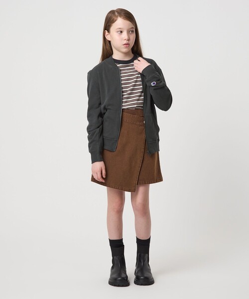 Champion(チャンピオン)の「<Champion>ジップ スウェット カーディガン / キッズ 140cm-160cm(カーディガン/ボレロ・キッズ・ブラック/ロイヤルブルー・160cm/150cm/140cm)」の4枚目の写真