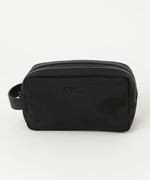 DSQUARED2(ディースクエアード)の「Urban Beauty Case/0252(クラッチバッグ・メンズ・ブラック/アーミー・FREE)」の2枚目の写真