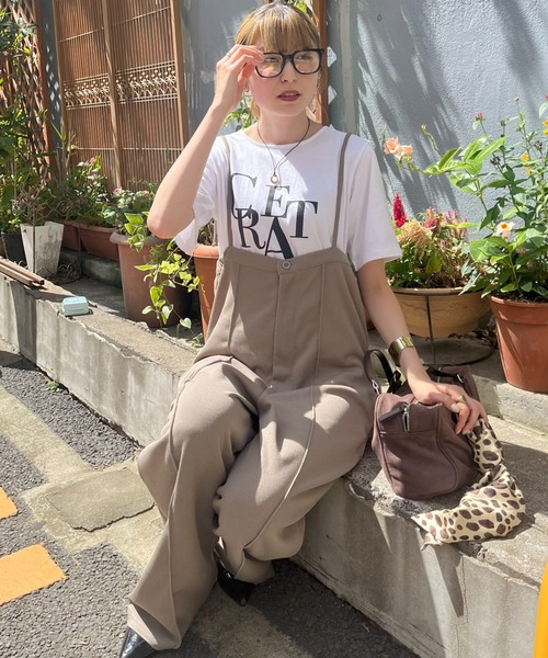 deux amour(ドゥーザムール)の「CREAT Tシャツ(Tシャツ/カットソー・レディース・ワインレッド/ホワイト/チャコールグレー/ブラック・M~L)」の10枚目の写真