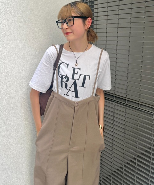 deux amour(ドゥーザムール)の「CREAT Tシャツ(Tシャツ/カットソー・レディース・ワインレッド/ホワイト/チャコールグレー/ブラック・M~L)」の14枚目の写真