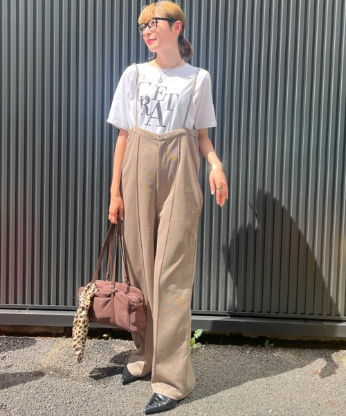 deux amour(ドゥーザムール)の「CREAT Tシャツ(Tシャツ/カットソー・レディース・ワインレッド/ホワイト/チャコールグレー/ブラック・M~L)」の17枚目の写真