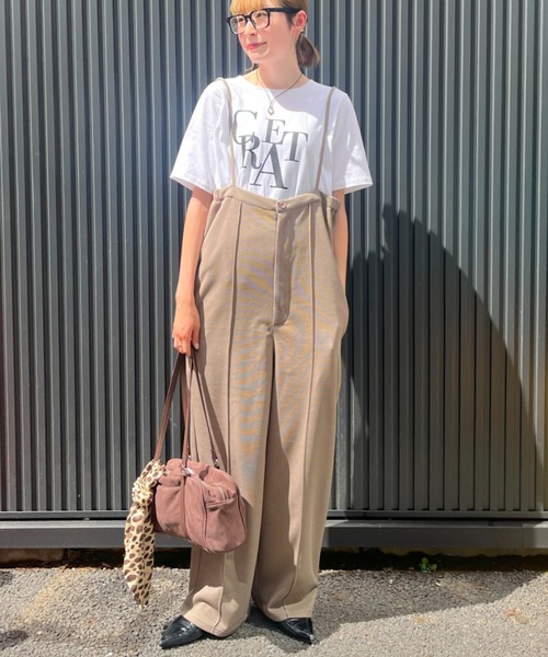 deux amour(ドゥーザムール)の「CREAT Tシャツ(Tシャツ/カットソー・レディース・ワインレッド/ホワイト/チャコールグレー/ブラック・M~L)」の18枚目の写真