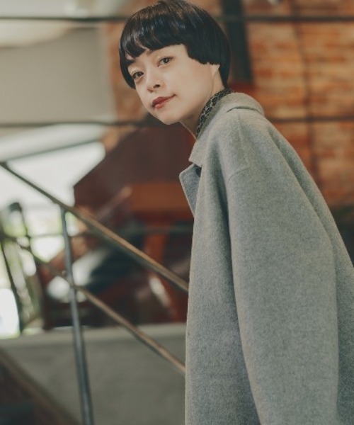 human woman(ヒューマンウーマン)の「◆レオパードオリジナルシルクスカーフ(ストール/ショール・レディース・チャコールグレー・フリ-)」の5枚目の写真
