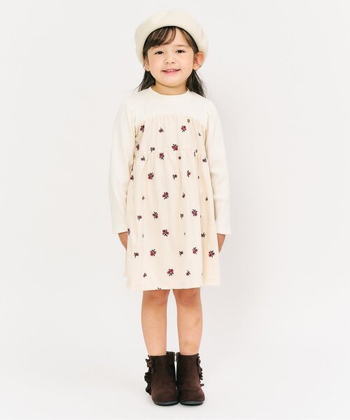 apres les cours（アプレレクール）の「プレート付きベレー（ハット・キッズ・ブラック/アイボリー/キャメル・50/54/58）」の19枚目の写真