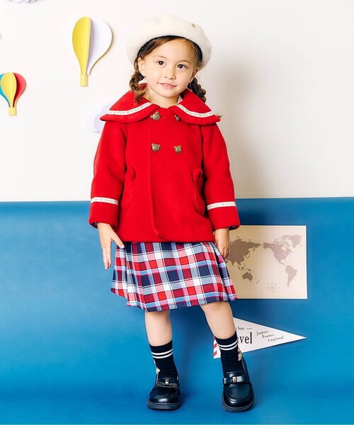 apres les cours（アプレレクール）の「プレート付きベレー（ハット・キッズ・ブラック/アイボリー/キャメル・50/54/58）」の21枚目の写真