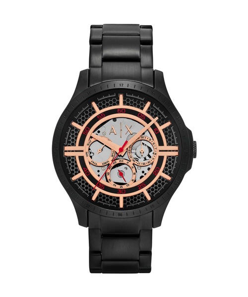 ARMANI EXCHANGE（アルマーニエクスチェンジ）の「アルマーニ・エクスチェンジ 腕時計 メンズ アナログ ステンレス AX2465（アナログ腕時計・メンズ・ブラック・FREE）」の2枚目の写真